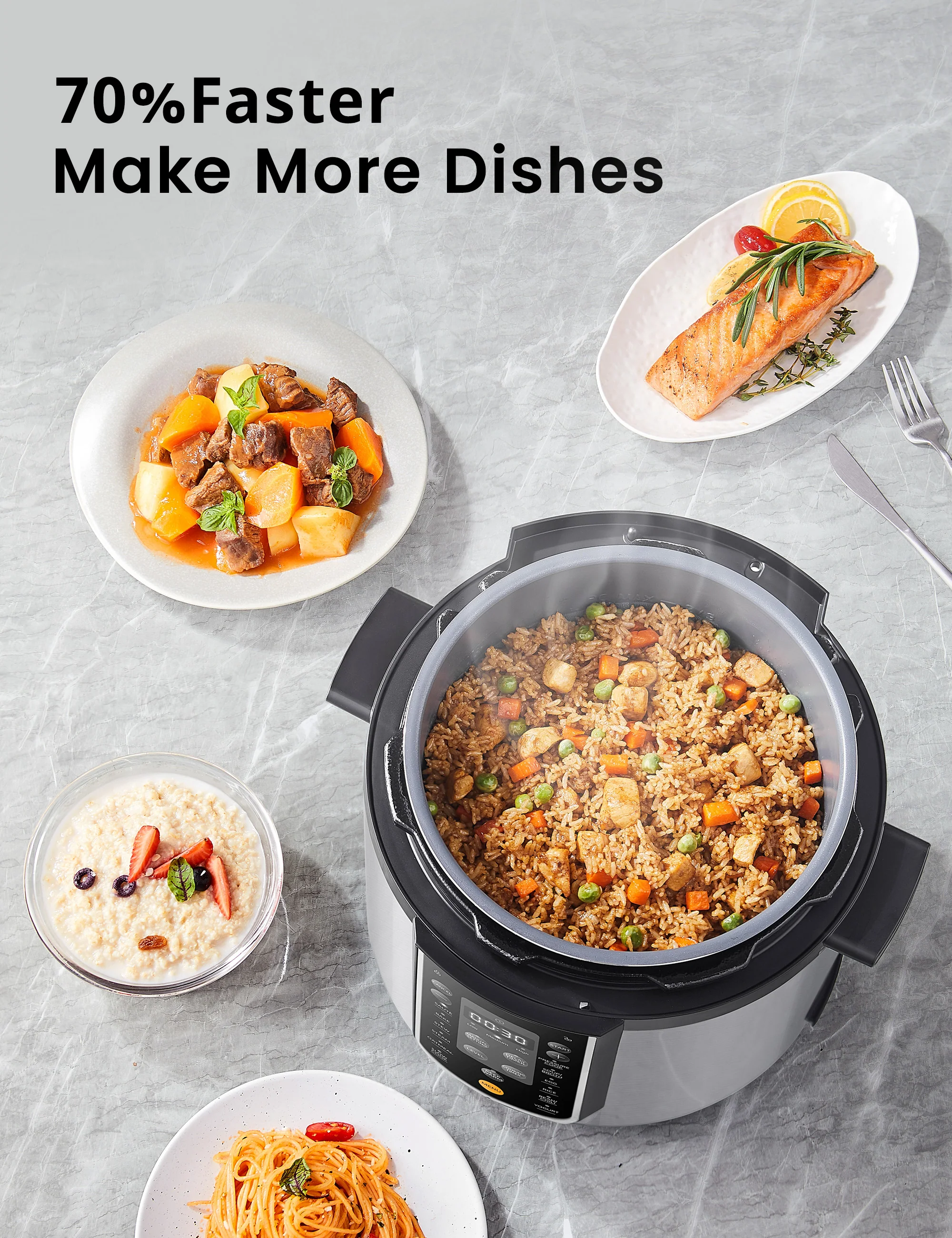 13-in-1 Electric Pressure Cooker - Image 4