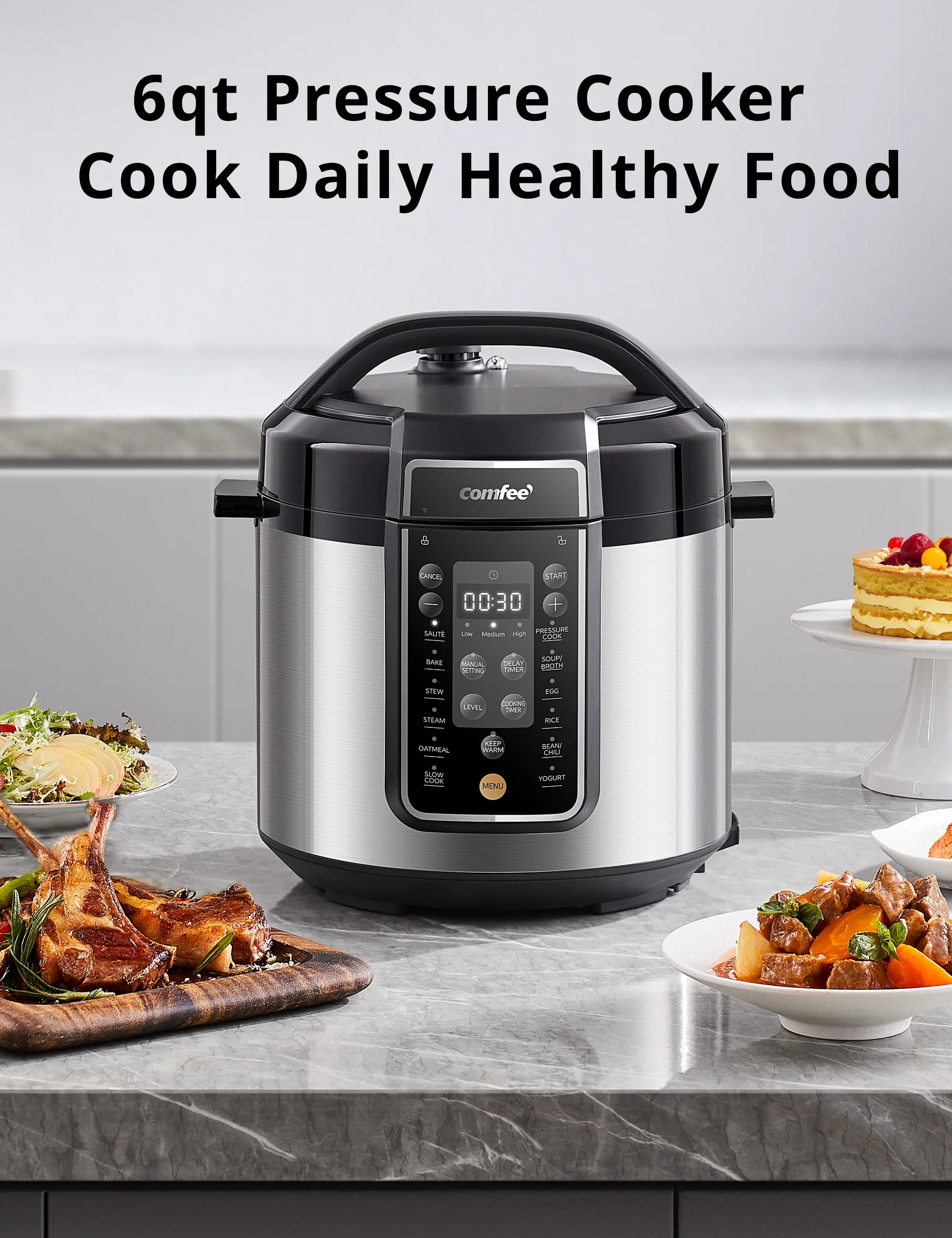 13-in-1 Electric Pressure Cooker - Image 8