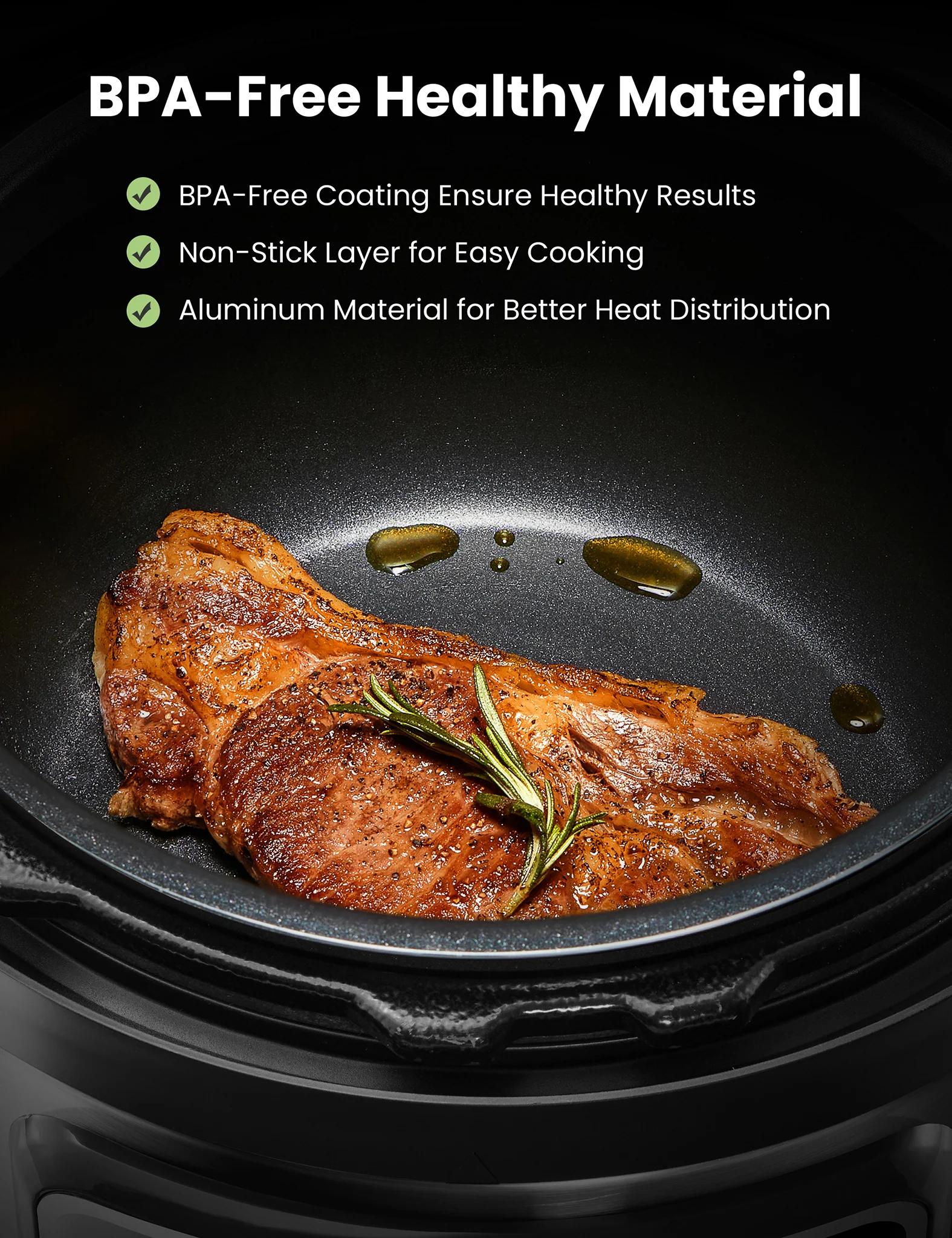 8 Qt Electric Pressure Cooker - Image 6