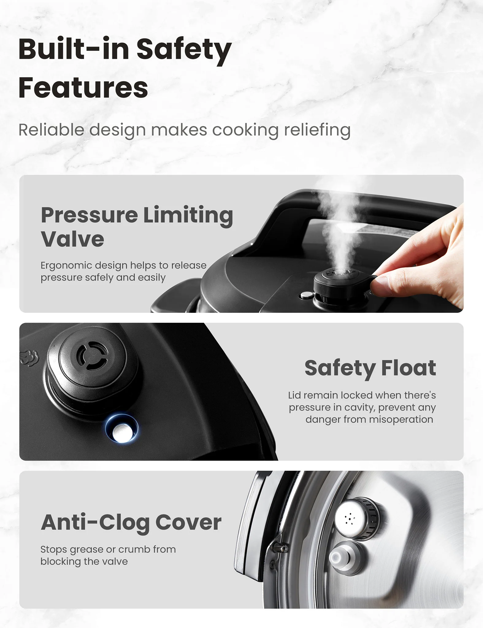 8 Qt Electric Pressure Cooker - Image 8