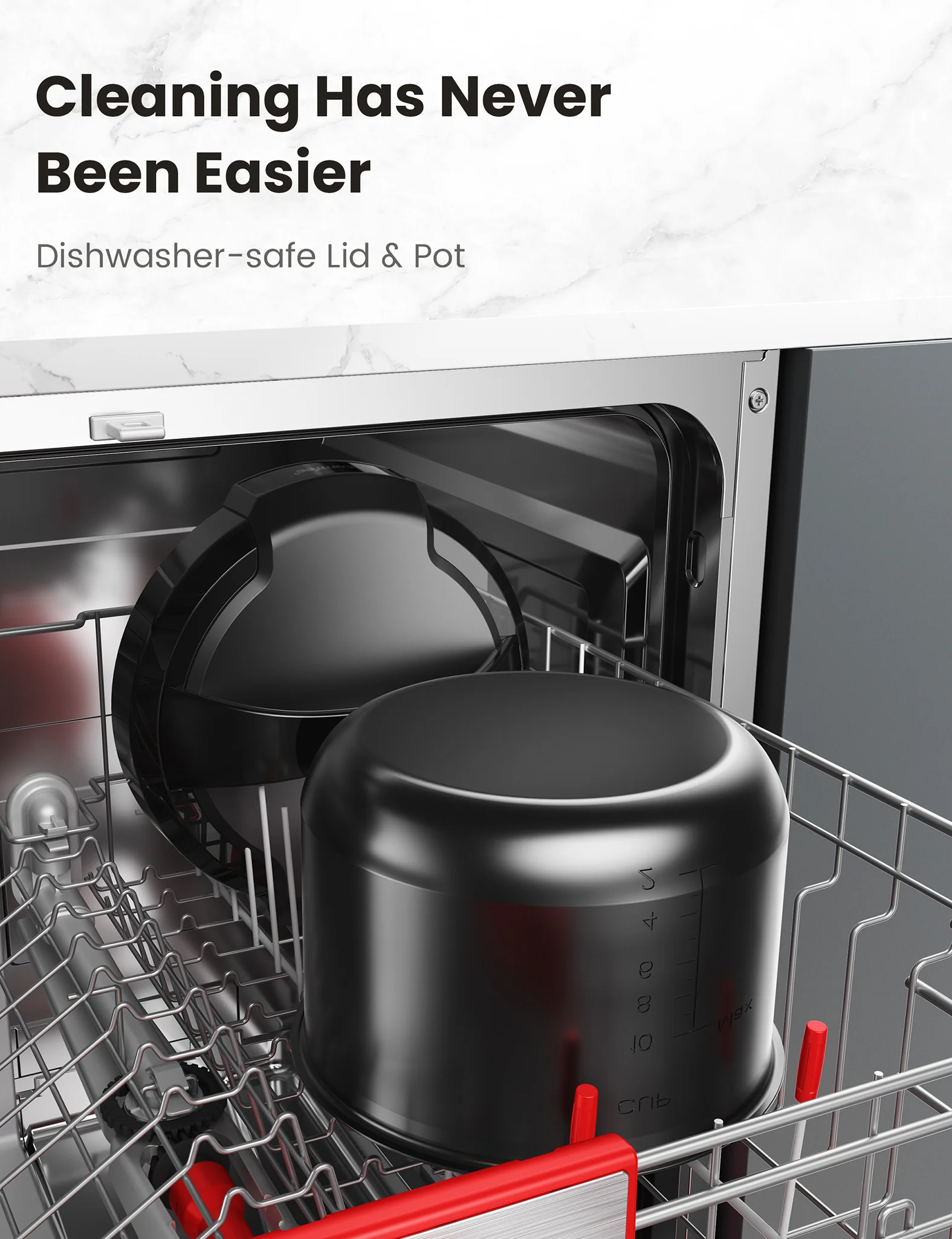 6 Qt Electric Pressure Cooker - Image 9