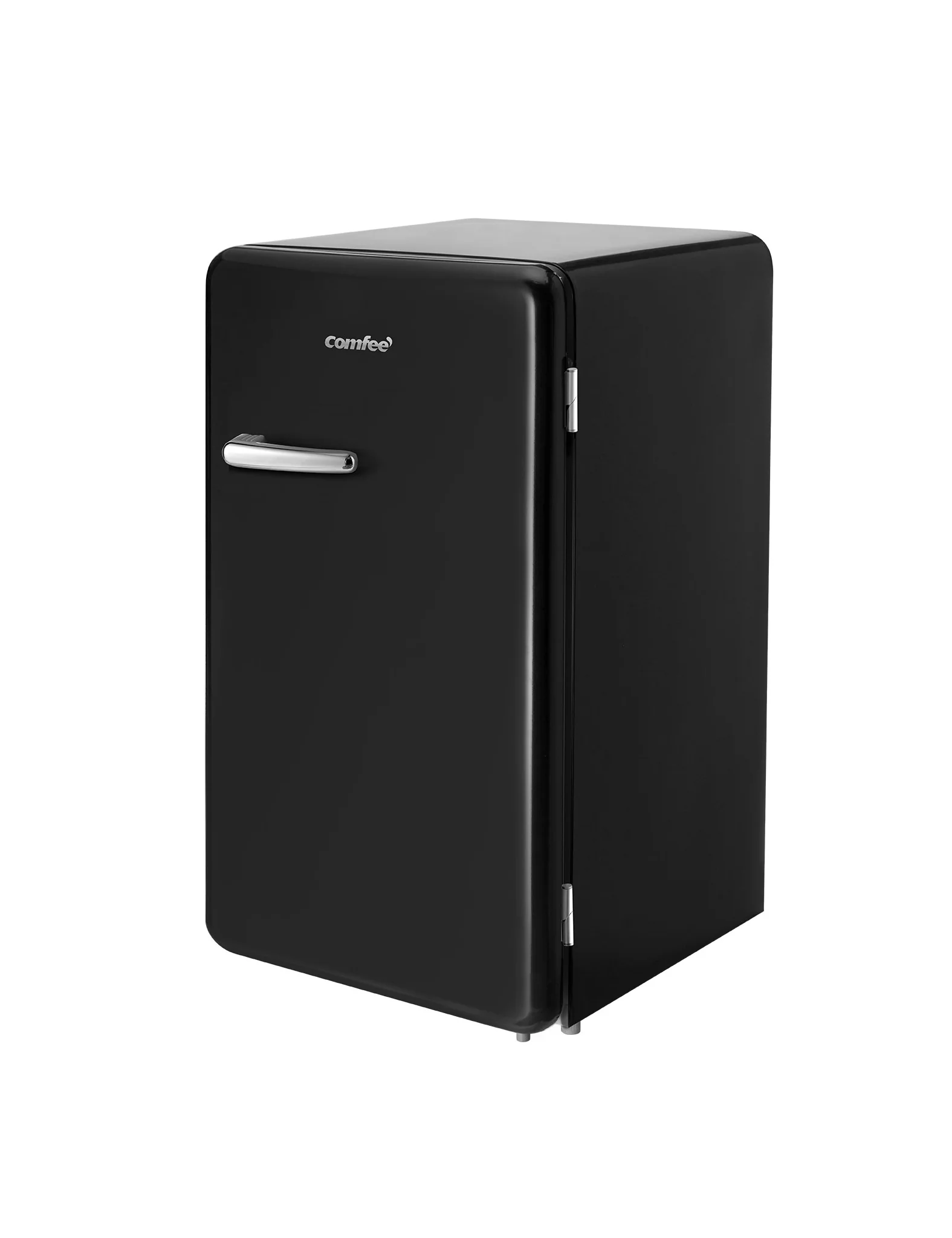 3.3 Cu.ft Retro Refrigerator - Black - Image 7