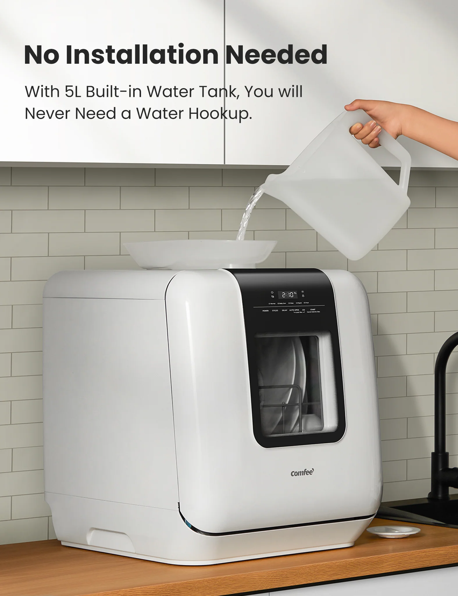 6L Countertop Dishwasher - Image 5