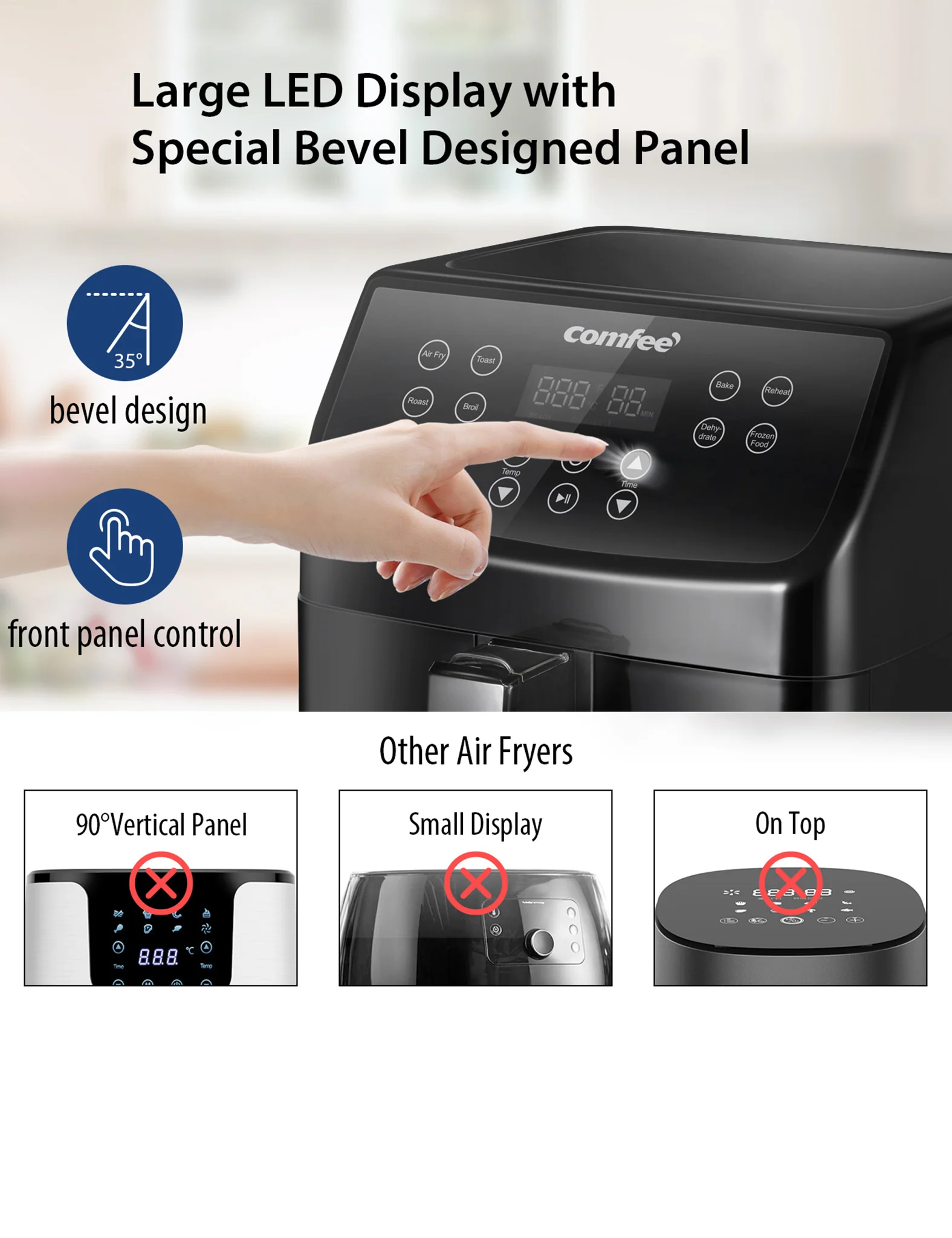 5.8 Qt Digital Air Fryer - Image 7