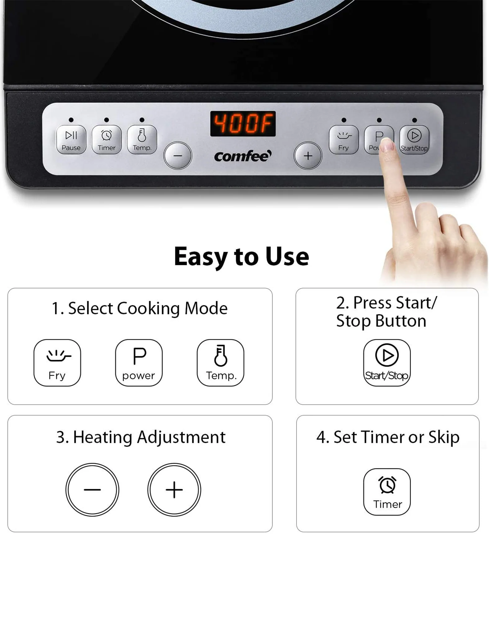 Electric Induction Cooktop - Image 4