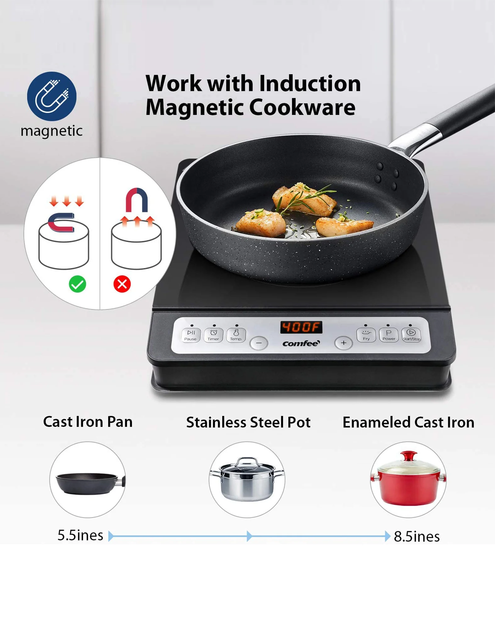 Electric Induction Cooktop - Image 5