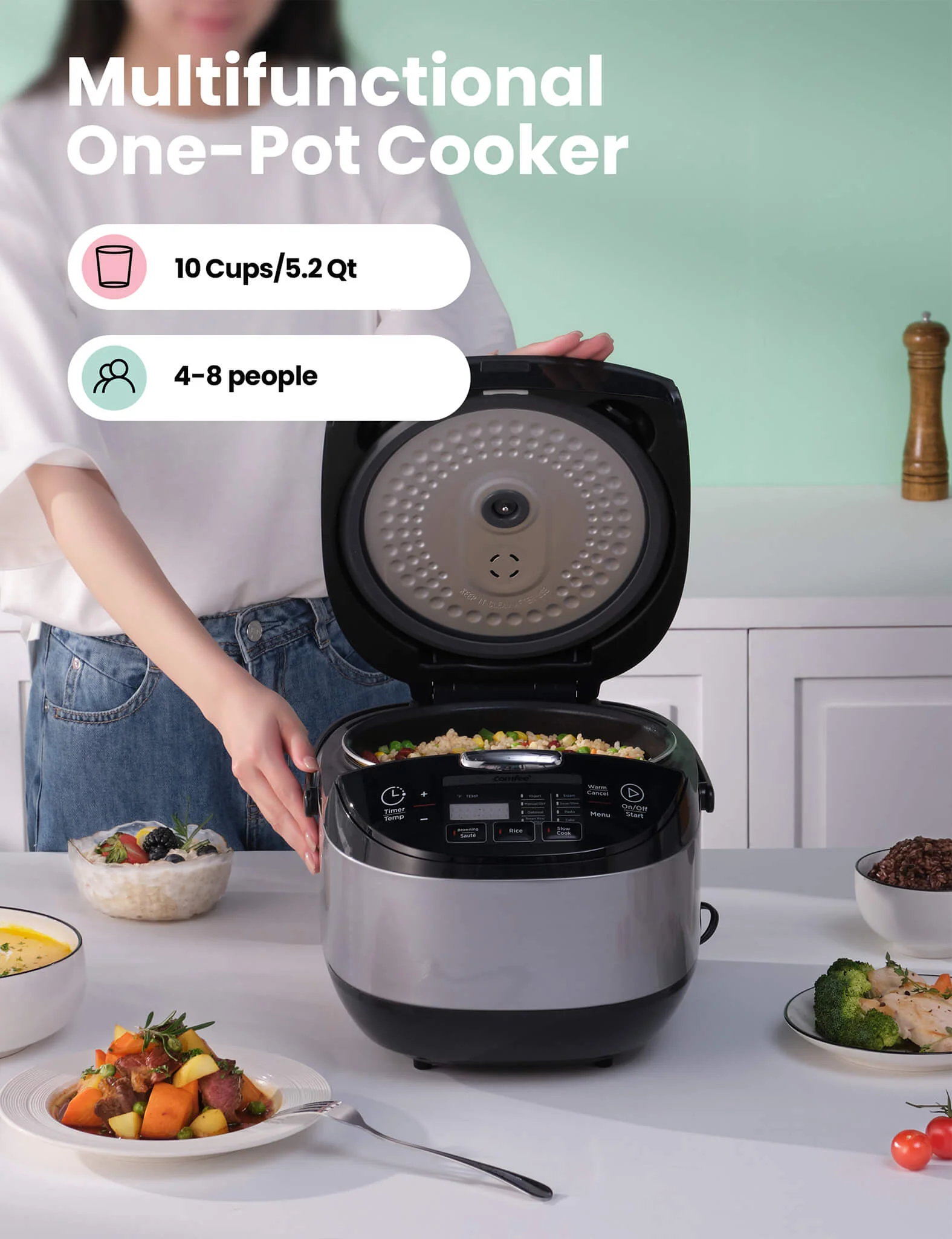 5.2 Qt Instant Rice Cooker - Image 5