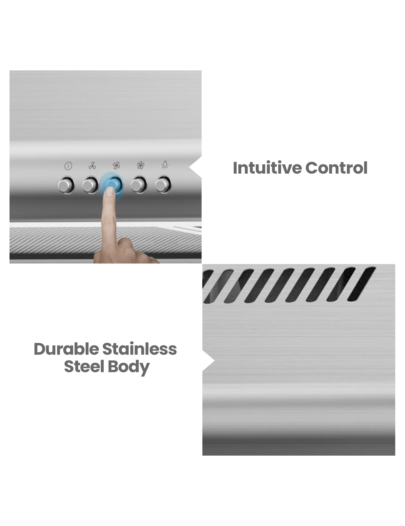 2.0 30" Dual Under Cabinet Range Hood - Image 4
