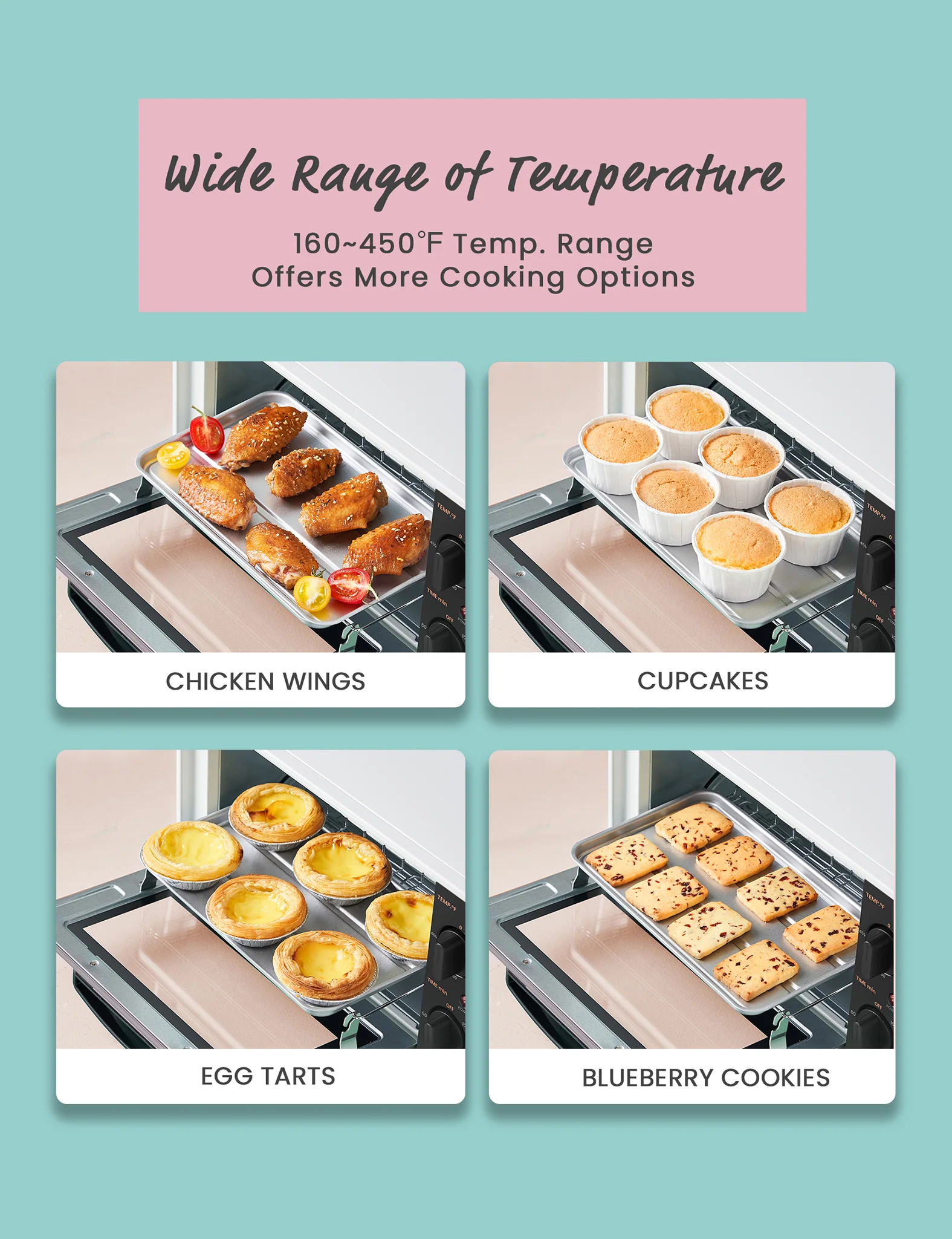 Mini 2-Slice Toaster Oven - Image 4