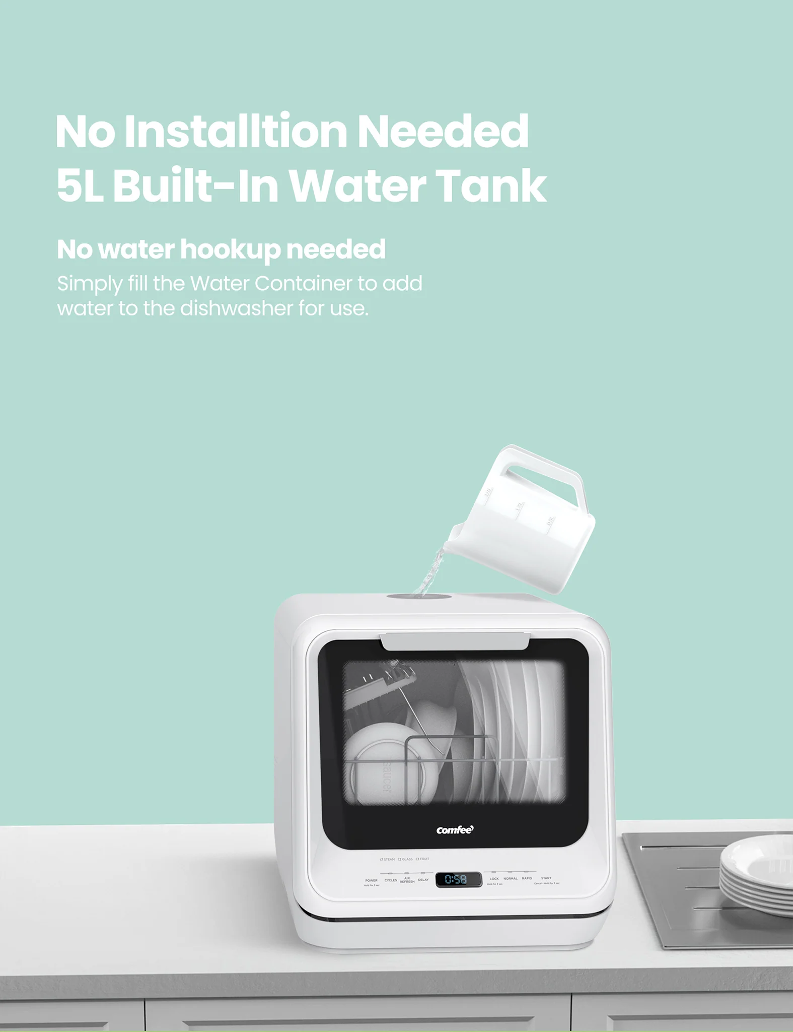 5L Mini Dishwasher - Image 5