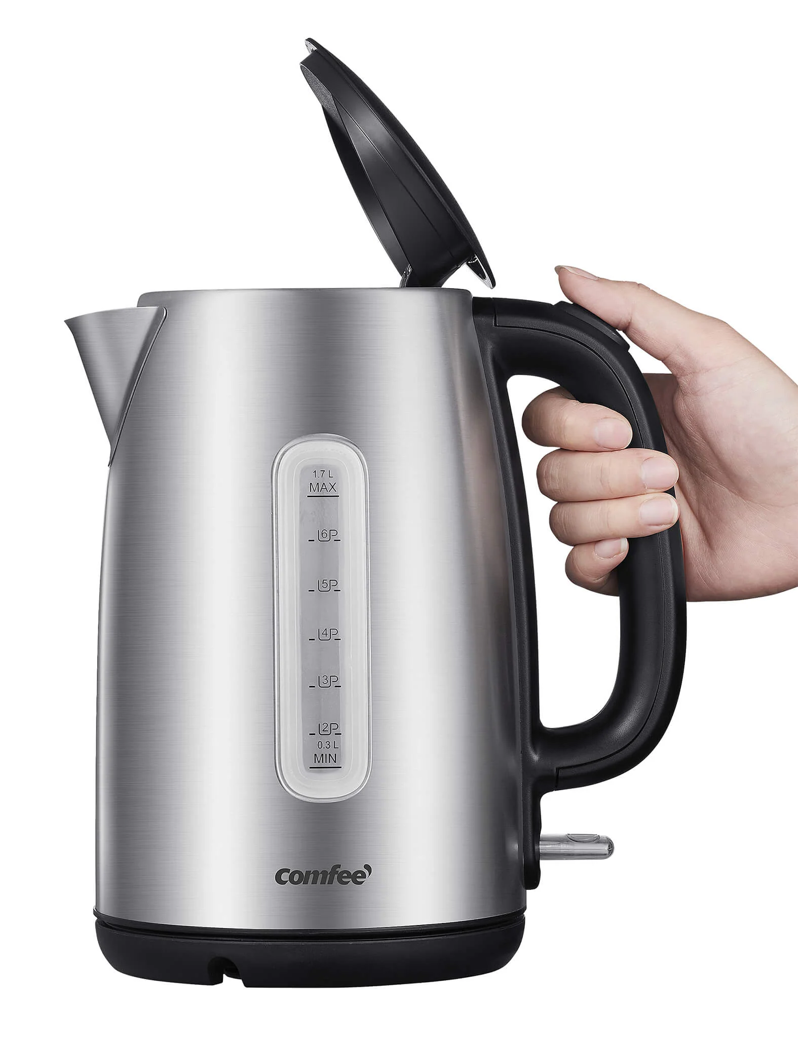 1.7L Stainless Steel Electric Kettle - Image 10
