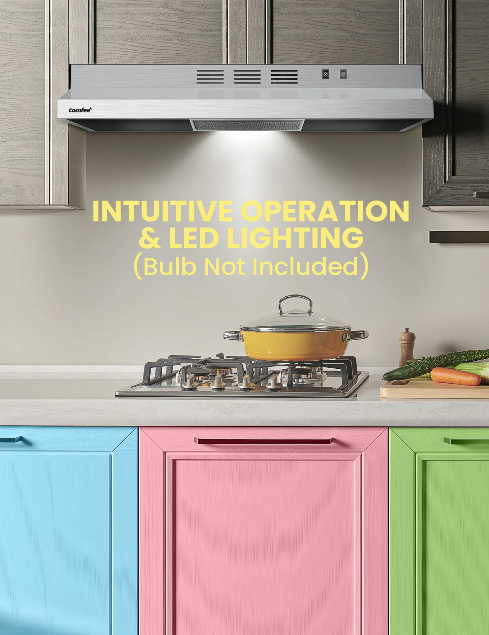 30" F13 Under Cabinet Range Hood - Image 6