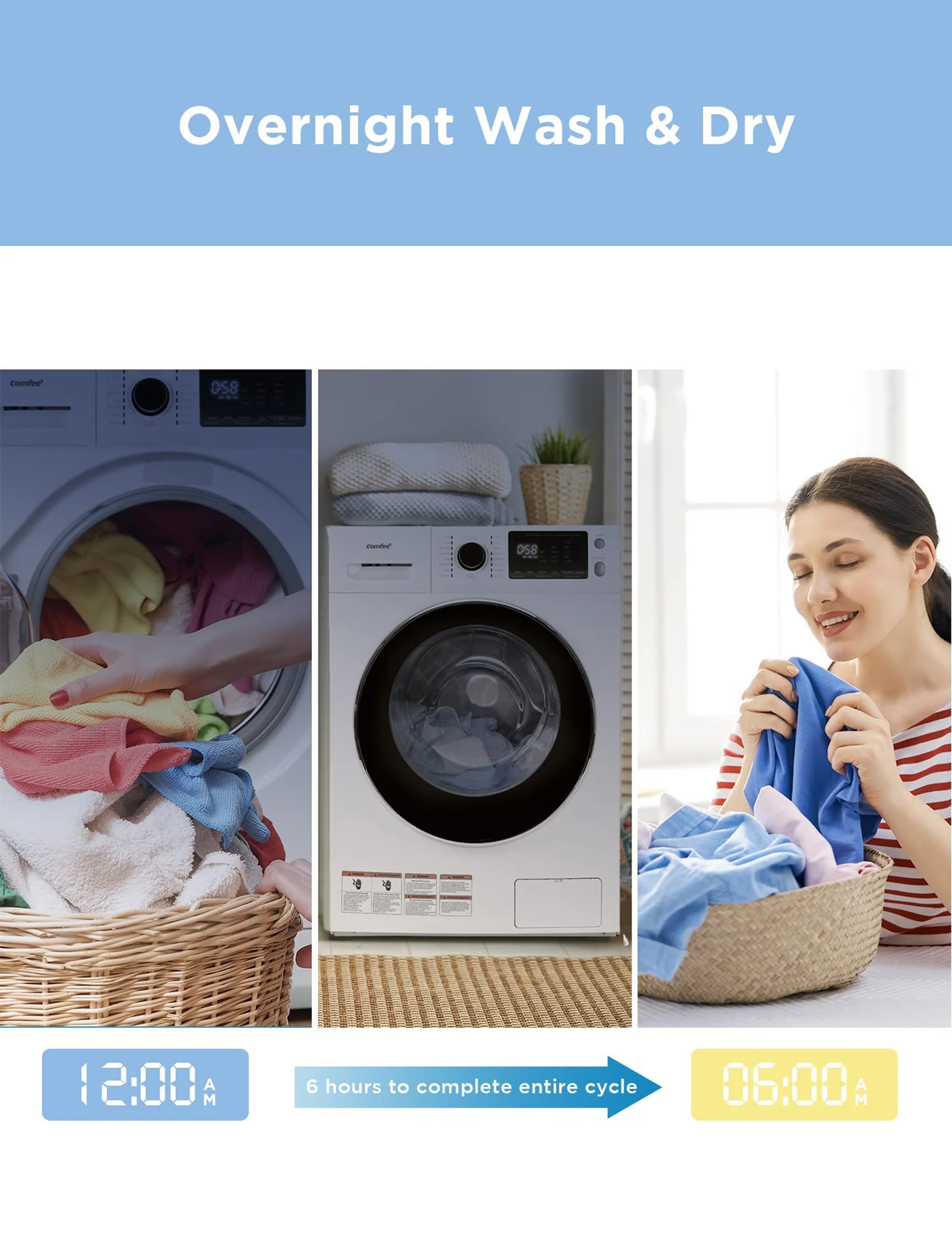 24" Washer and Dryer Combo - Image 4