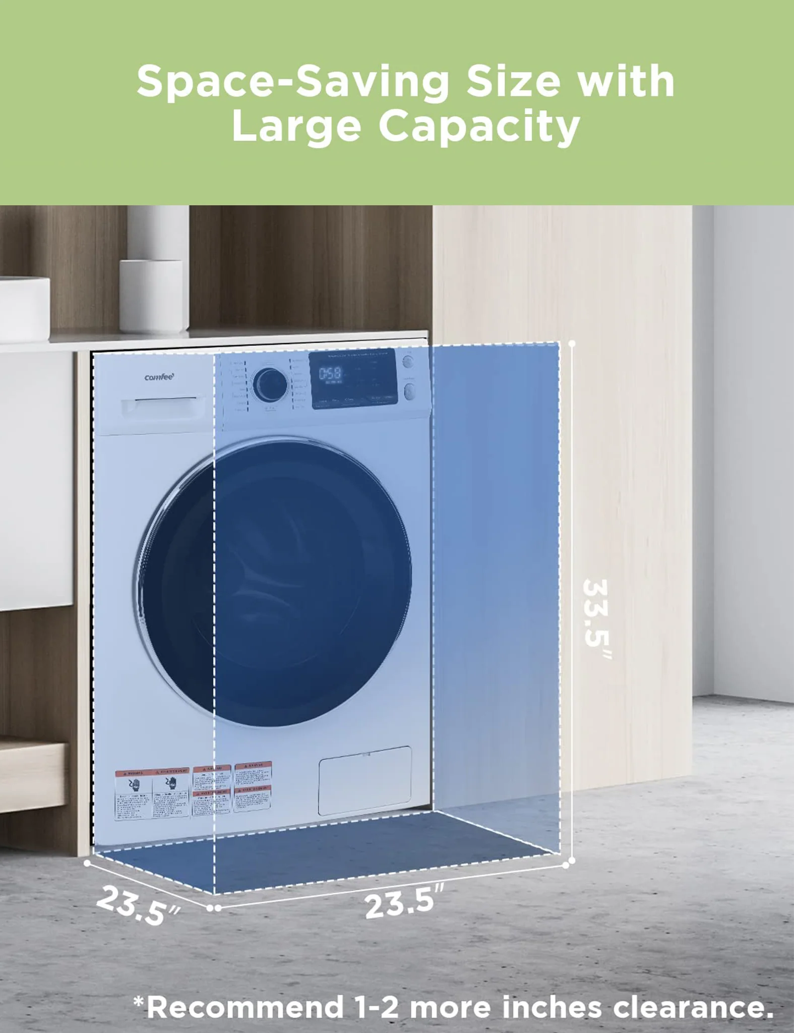 24" Washer and Dryer Combo - Image 6
